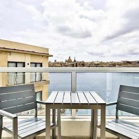 Bastions Seaview And Duplex Penthouse In By Shortletsmalta Apartment Sliema