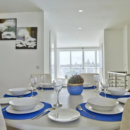 Bastions Seaview And Duplex Penthouse In By Shortletsmalta