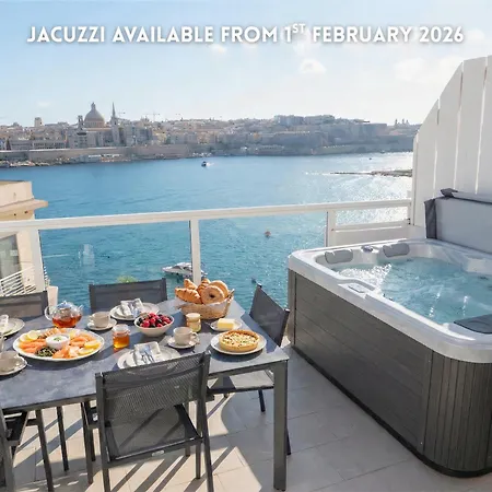 Apartmán Valletta Bastion View And Penthouse In